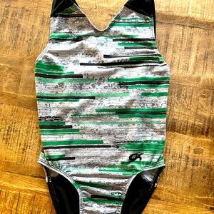 Child M GK gymnastics leotard